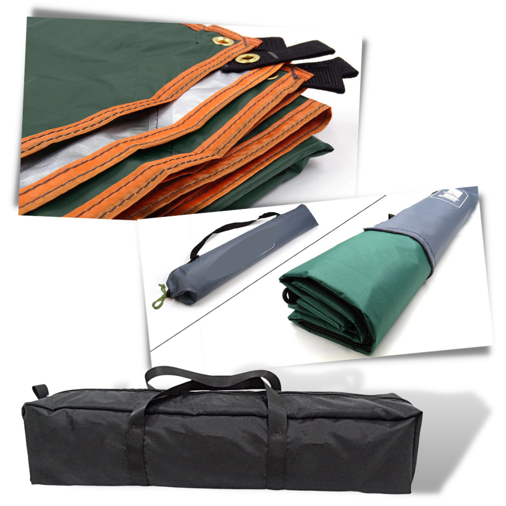 Juego de carpa impermeable para acampar - Ozerty