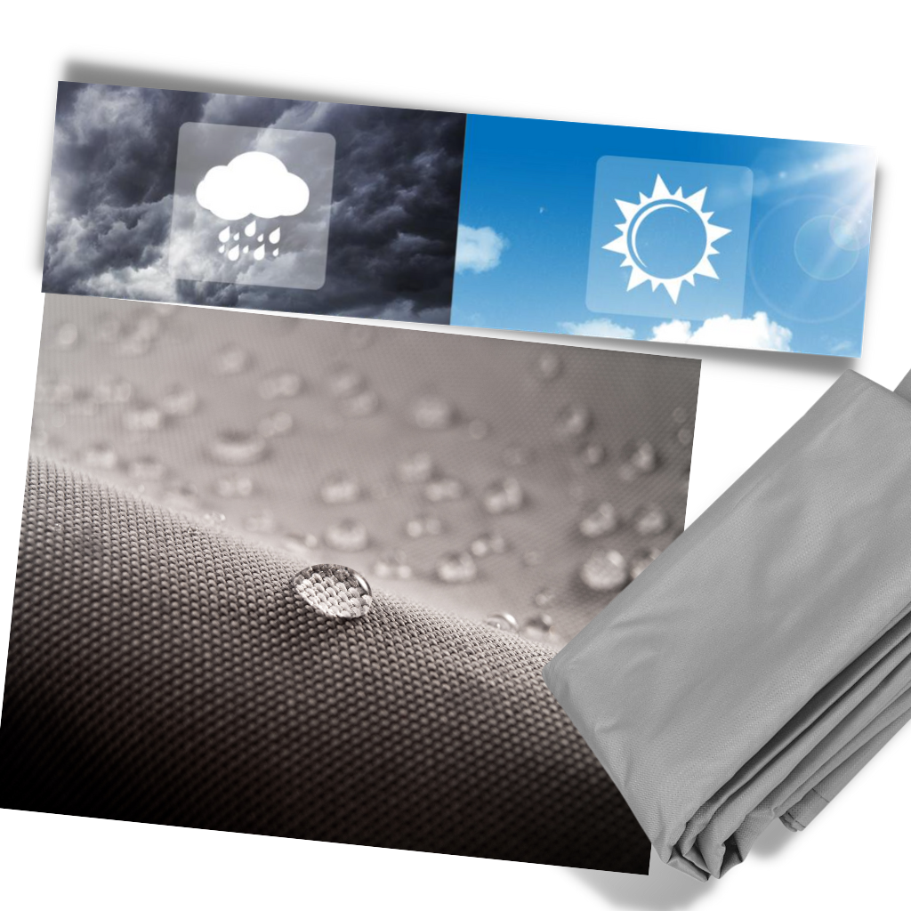 Toldo vela rectangular resistente a la intemperie - Ozerty