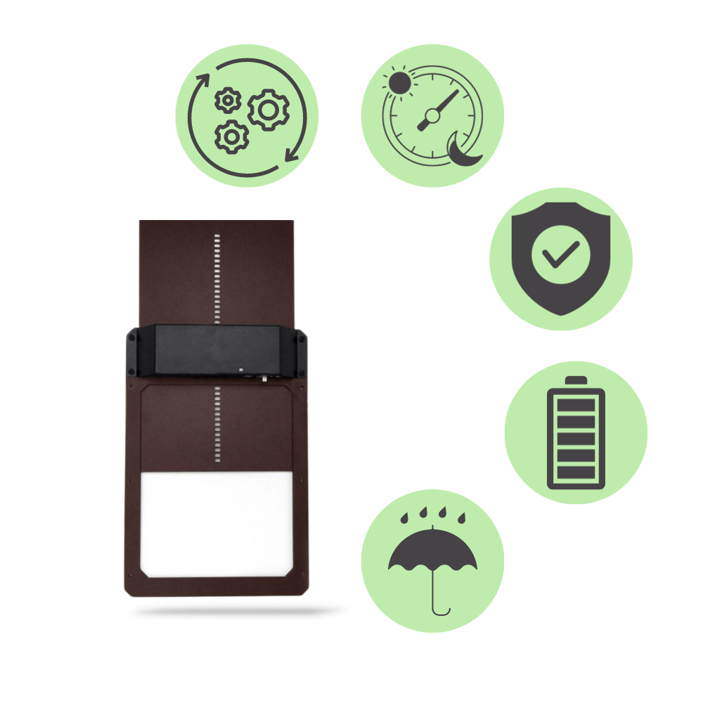 Puerta de gallinero automática
- Ozerty