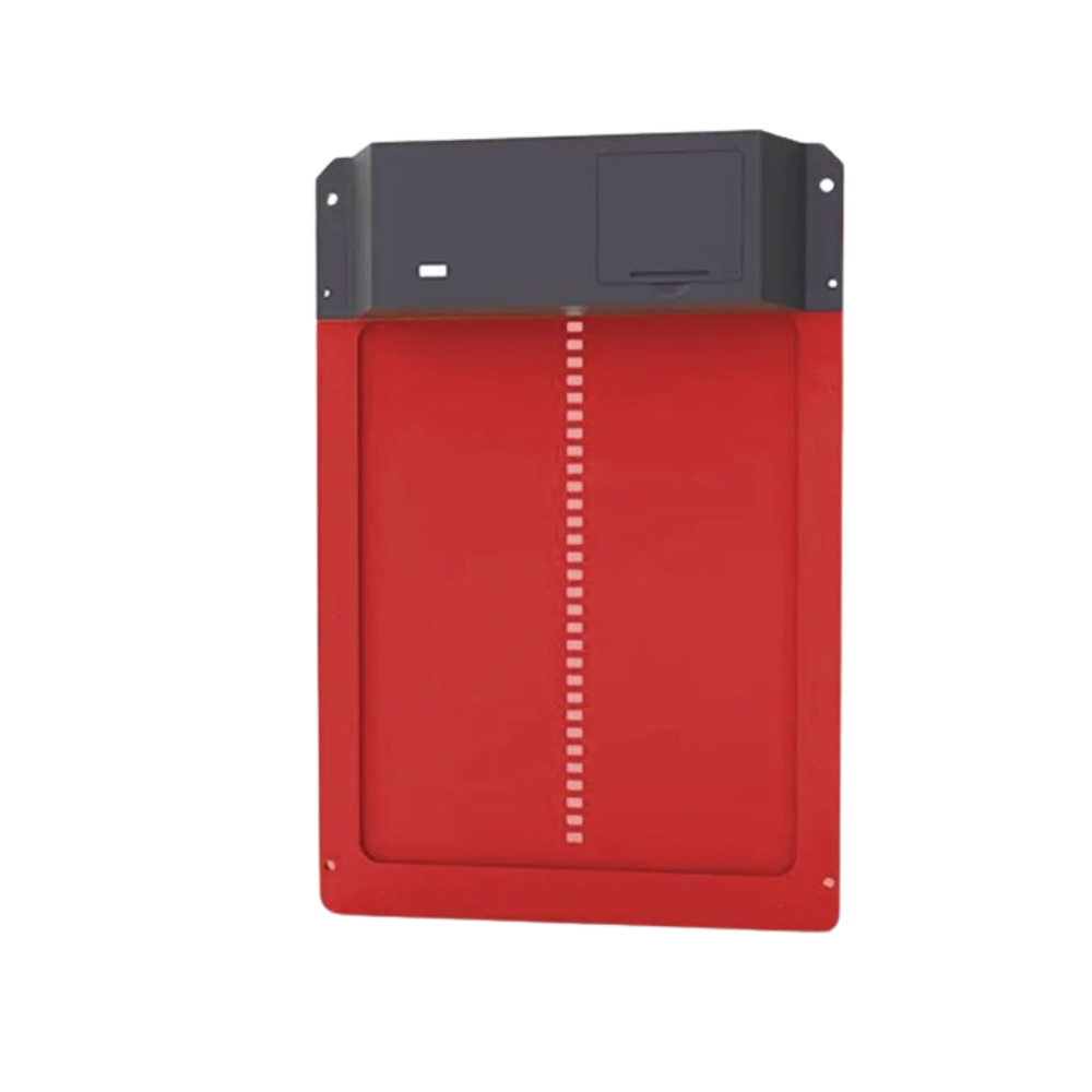 Puerta de gallinero automática
-Rojo - Ozerty