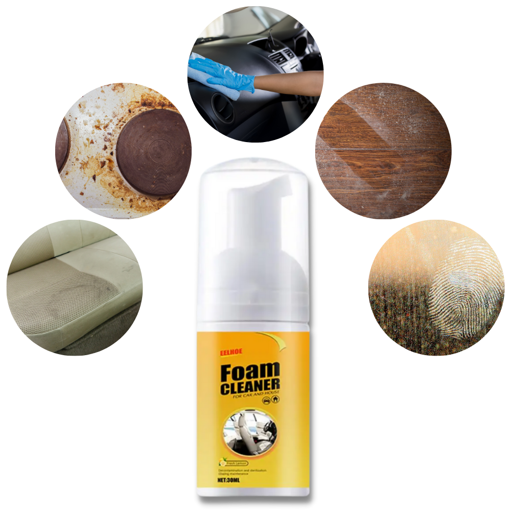 Espuma limpiadora para coche
- Ozerty