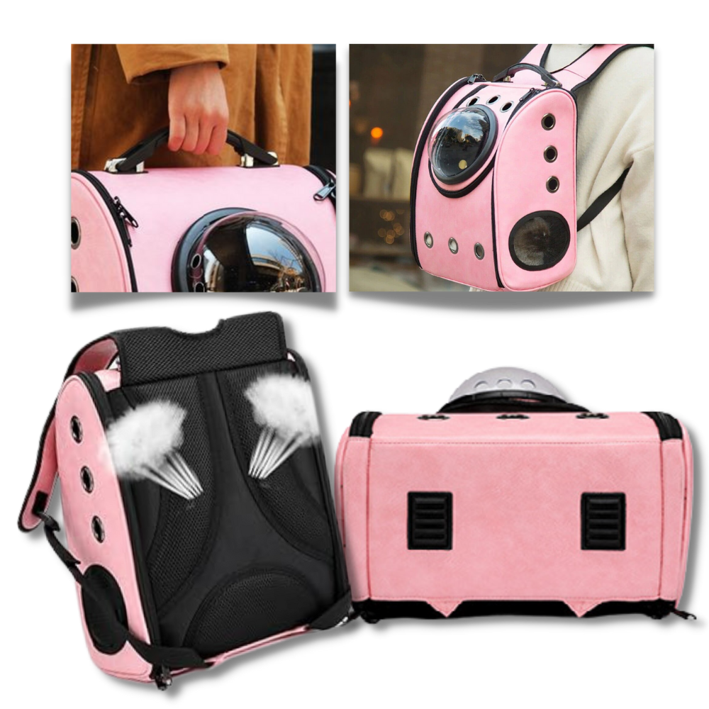 Mochila de viaje para gatos
- Ozerty