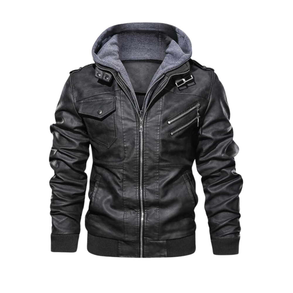 Chaqueta motera clásica de cuero marrón
-Negro/SNegro/MNegro/LNegro/XLNegro/XXLNegro/3XL - Ozerty
