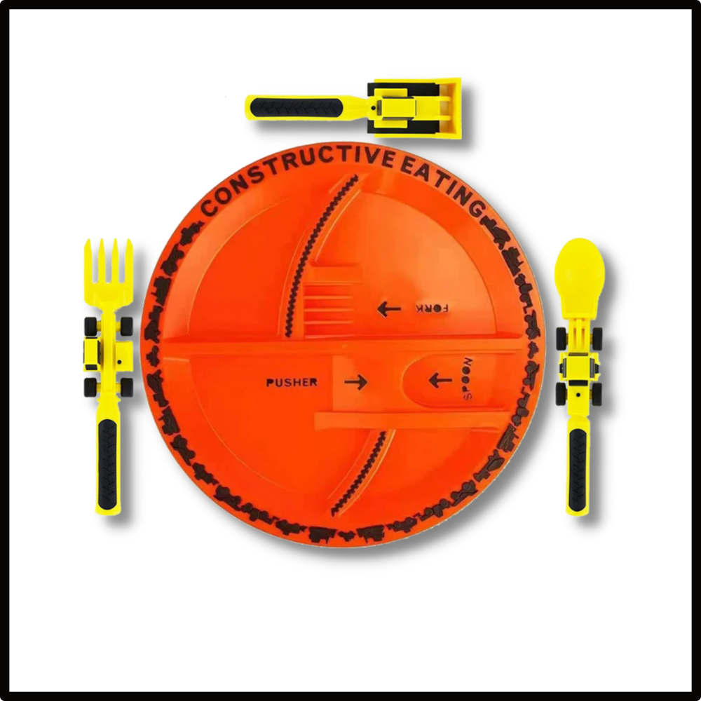 Juego de cubiertos creativos relacionado con la construcción
- Ozerty