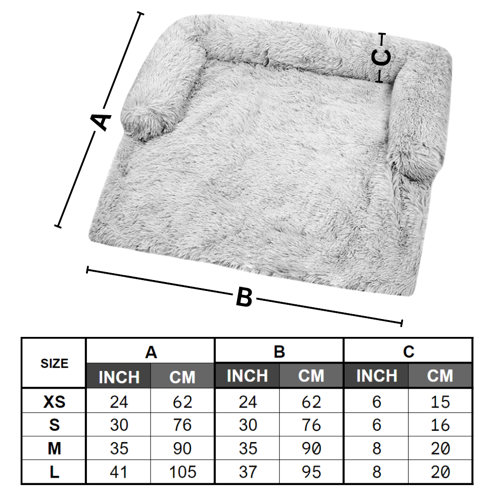 Protector de muebles para perros con efecto calmante
- Ozerty