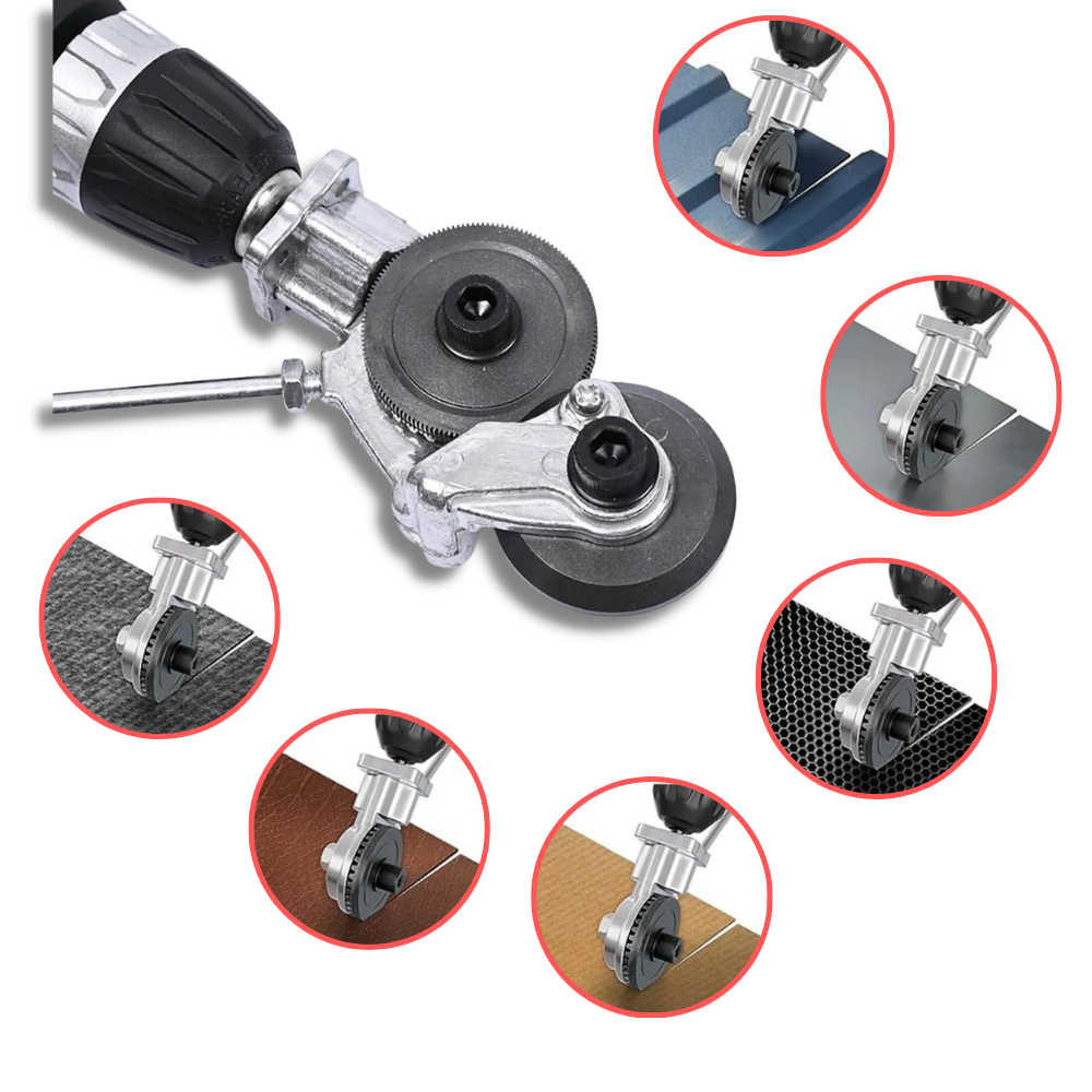 Set de taladros eléctricos para cortar placas
- Ozerty