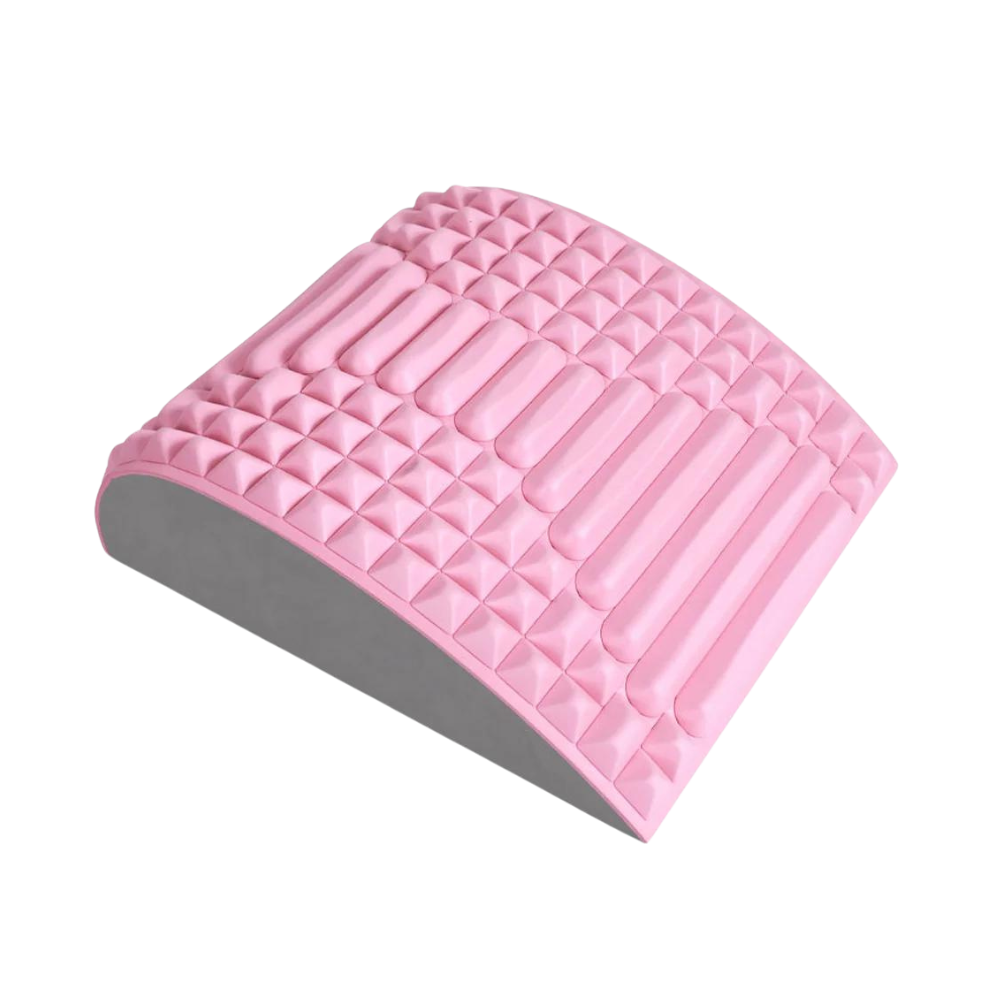 Almohada de apoyo lumbar y cervical
-Rosa - Ozerty
