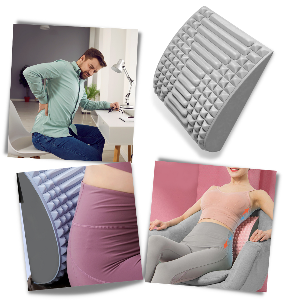 Almohada de apoyo lumbar y cervical
- Ozerty