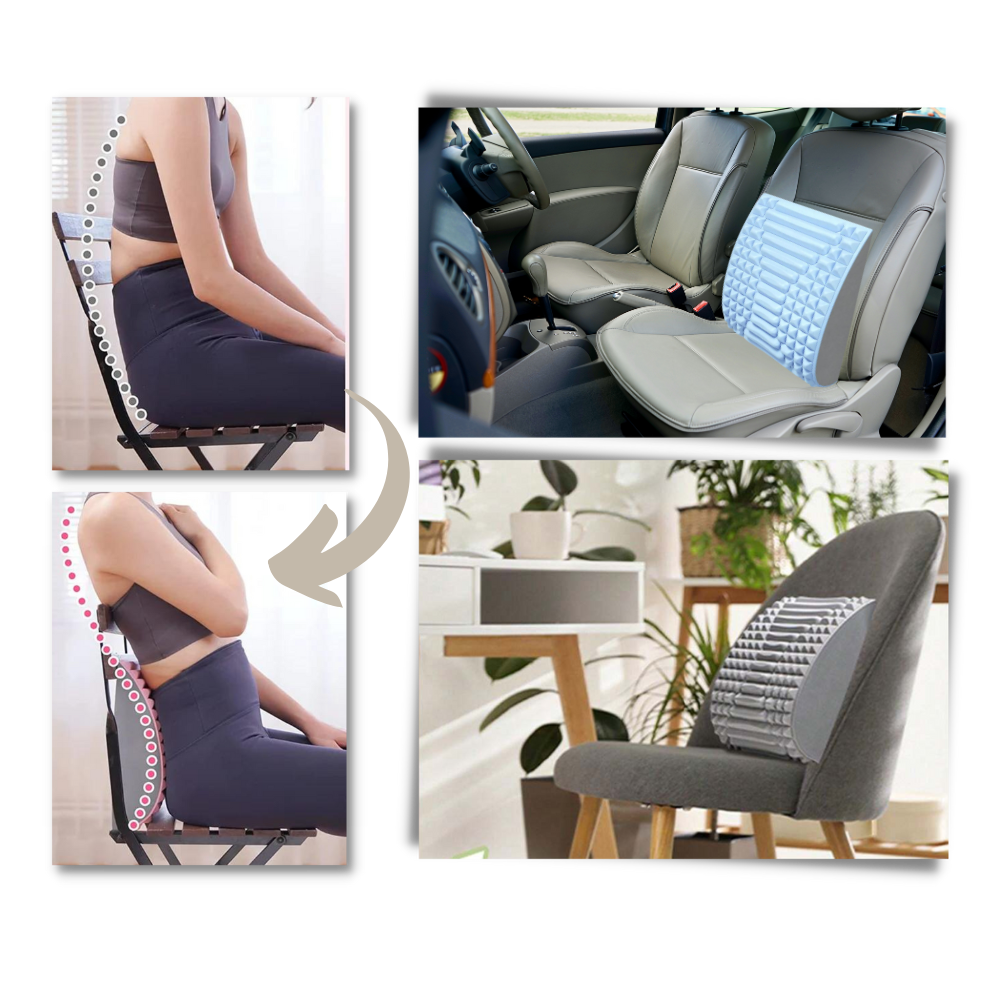 Almohada de apoyo lumbar y cervical
- Ozerty