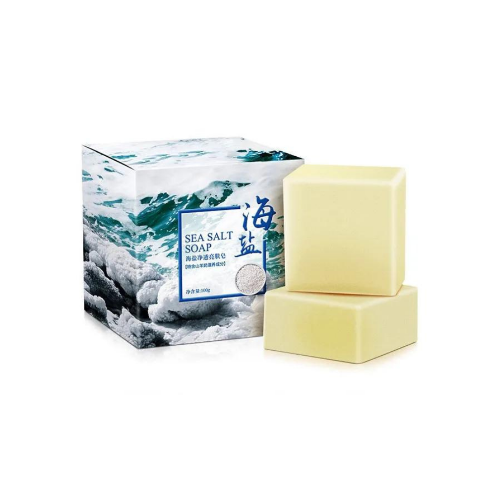 Jabón natural antiacneico con sal marina
- Ozerty