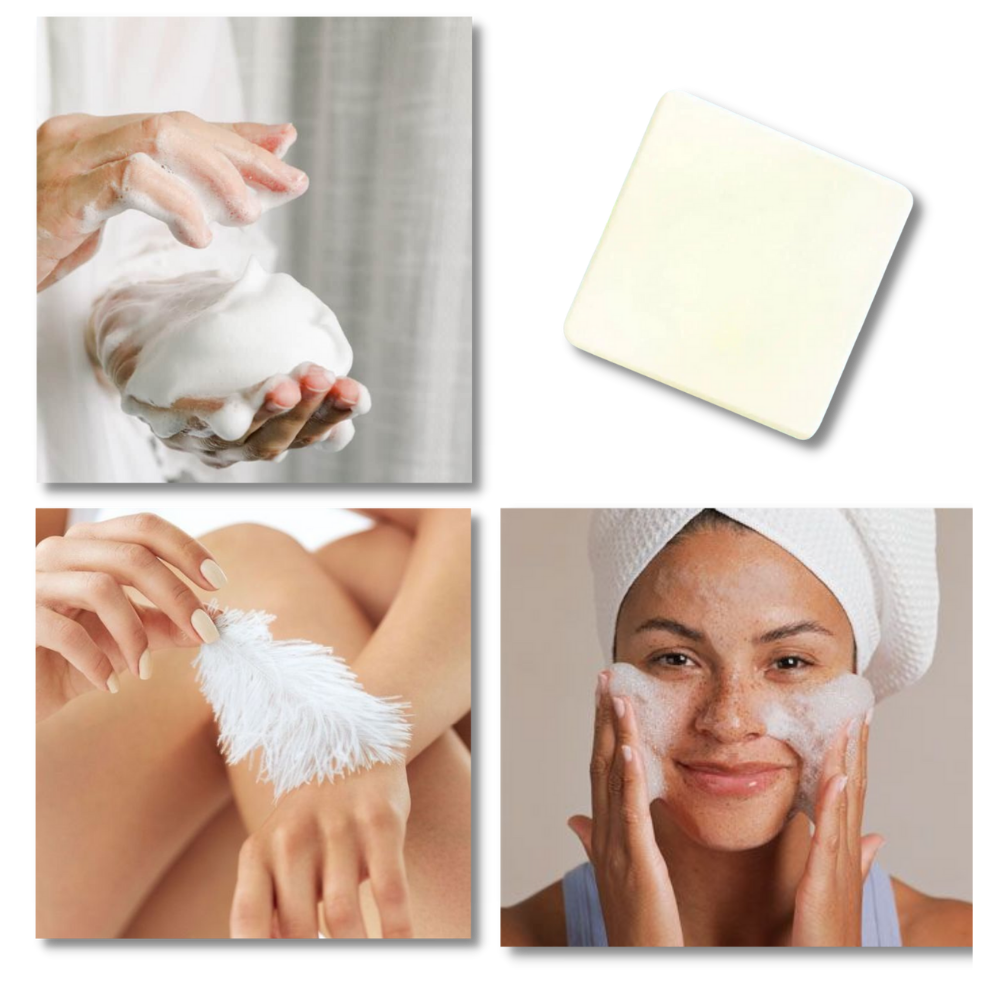 Jabón natural antiacneico con sal marina
- Ozerty