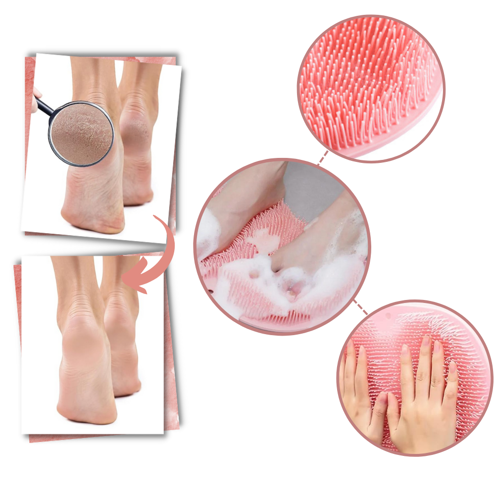 Cepillo de ducha relajante para espalda y pies
- Ozerty