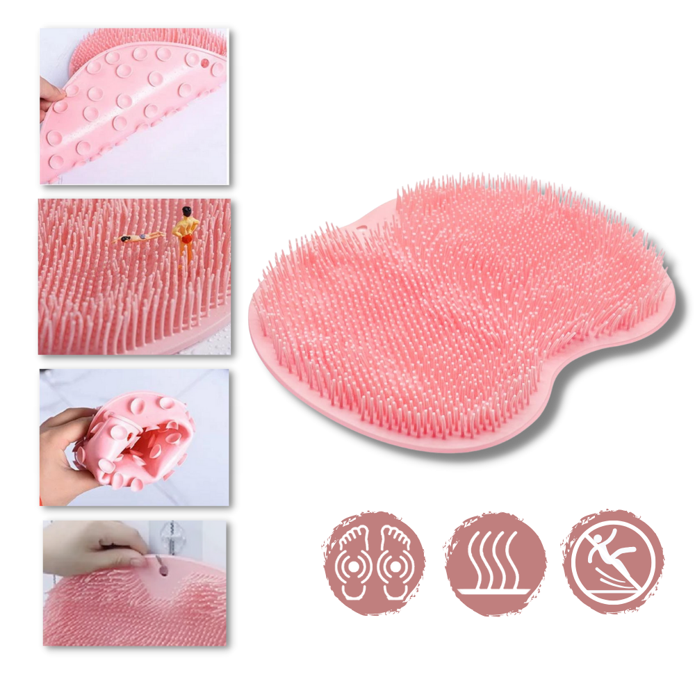 Cepillo de ducha relajante para espalda y pies
- Ozerty