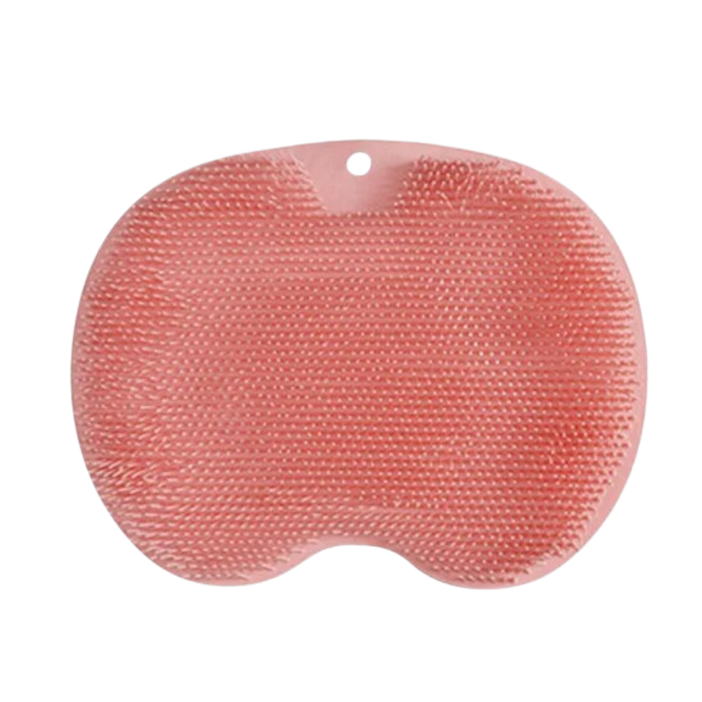 Cepillo de ducha relajante para espalda y pies
-Rosa - Ozerty