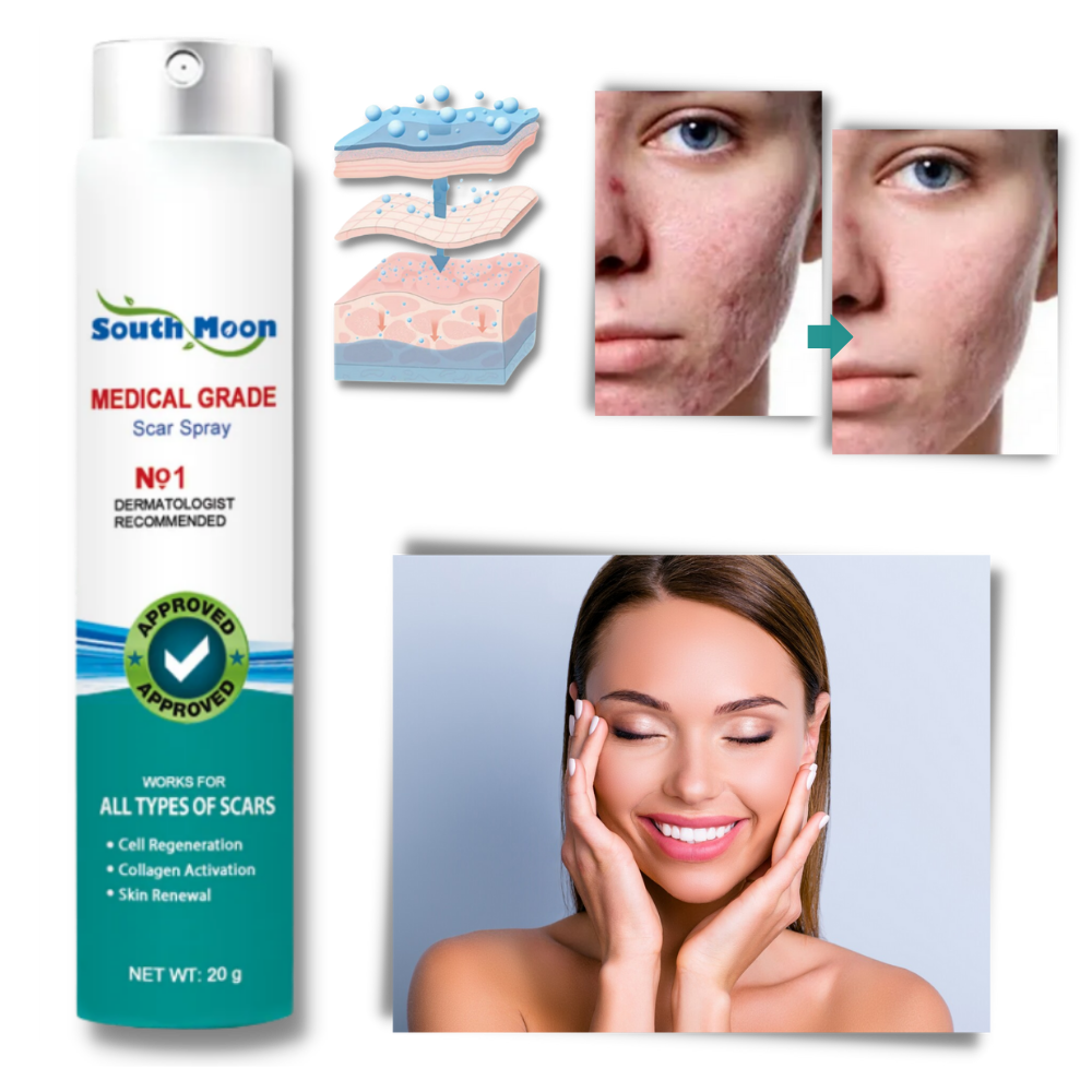 Tratamiento de eliminación de cicatrices en formato espray
- Ozerty