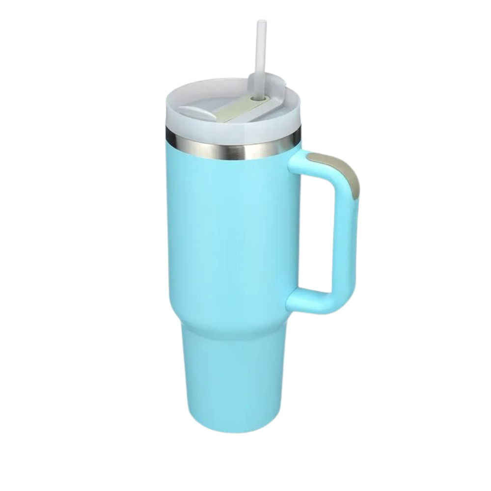 Taza de viaje con asa y gran capacidad para el coche
-Indigo - Ozerty