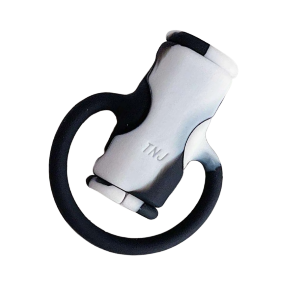 Enrollacables de silicona 2 en 1

 -Negro blanco - Ozerty