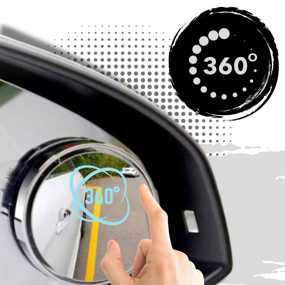 Espejo retrovisor 360º para puntos ciegos  - Ozerty