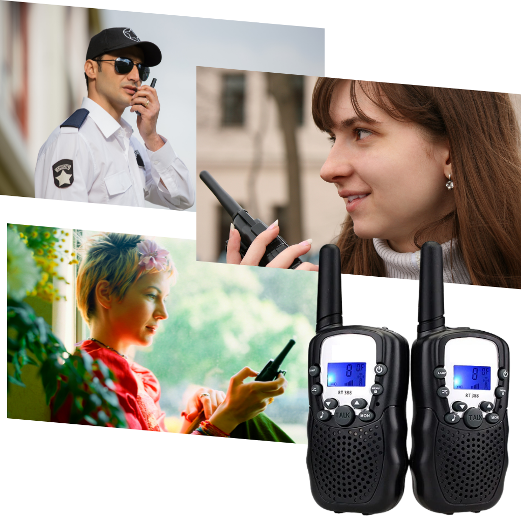 Walkie Talkies para niños (2 unidades)