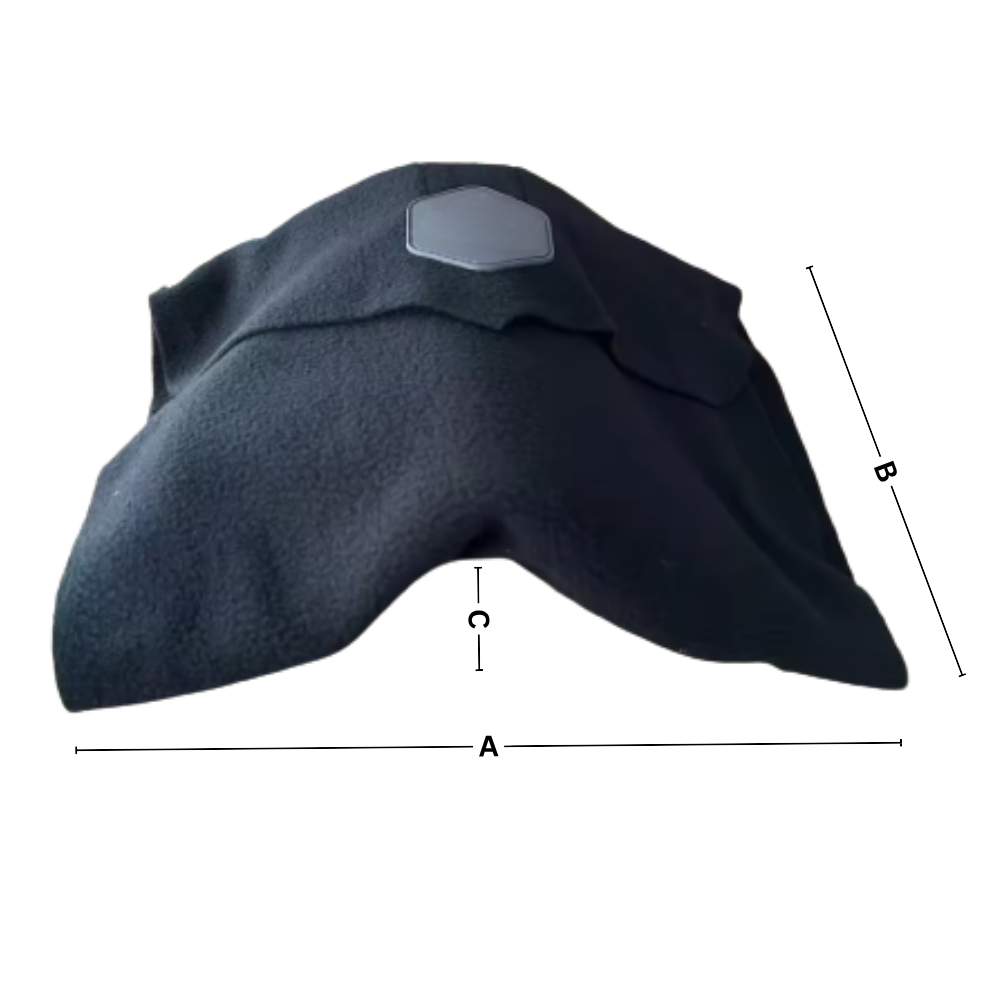 Almohada de viaje ajustable para el cuello - Ozerty