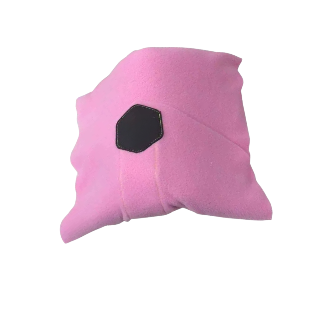Almohada de viaje ajustable para el cuello -Rosa - Ozerty