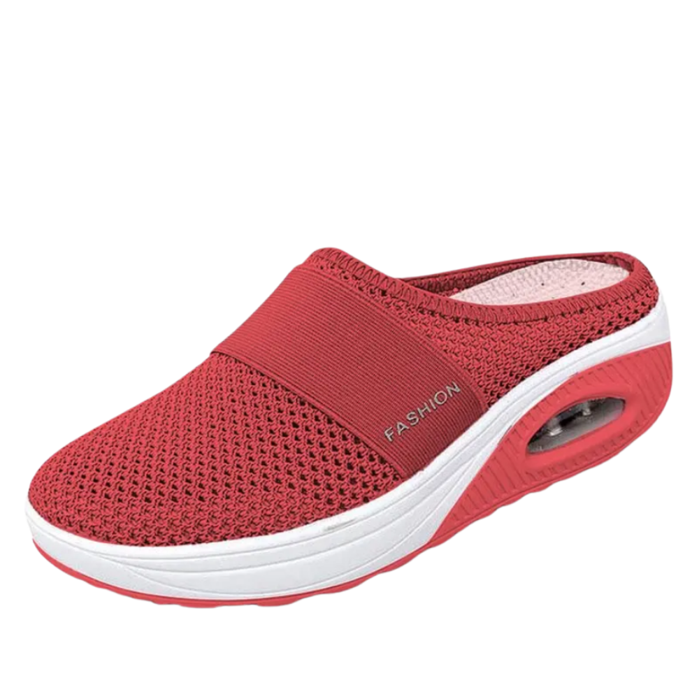 Zapatillas sin cordones con cámara de aire para diabéticos
 -Rojo/EU35/US4/UK2Rojo/EU36/US5/UK3Rojo/EU37/US6/UK4Rojo/EU38/US7/UK5Rojo/EU39/US8/UK6Rojo/EU40/US9/UK7Rojo/EU41/US10/UK8Rojo/EU42/US11/UK9Rojo/EU43/US12/UK10 - Ozerty