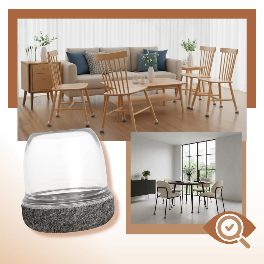 Calcetines antiarañazos para patas de muebles - Ozerty