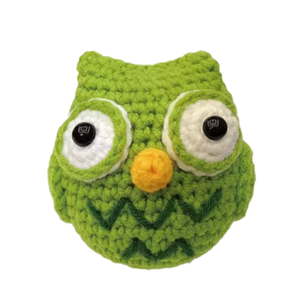 Kit de animales de ganchillo para principiantes

 -Búho verde - Ozerty