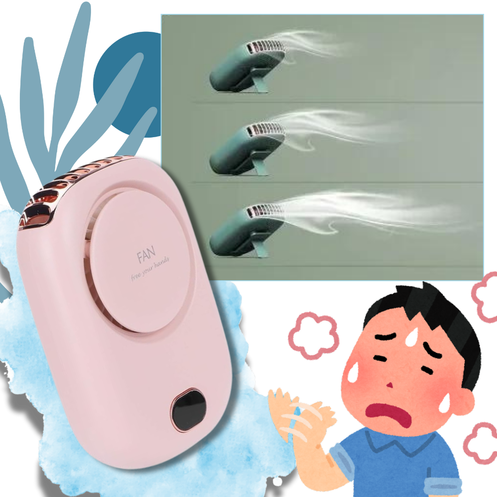 Ventilador portátil sin aspas para cuello

 - Ozerty