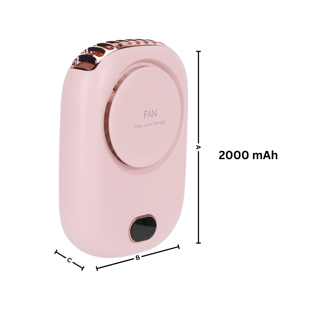 Ventilador portátil sin aspas para cuello

 - Ozerty