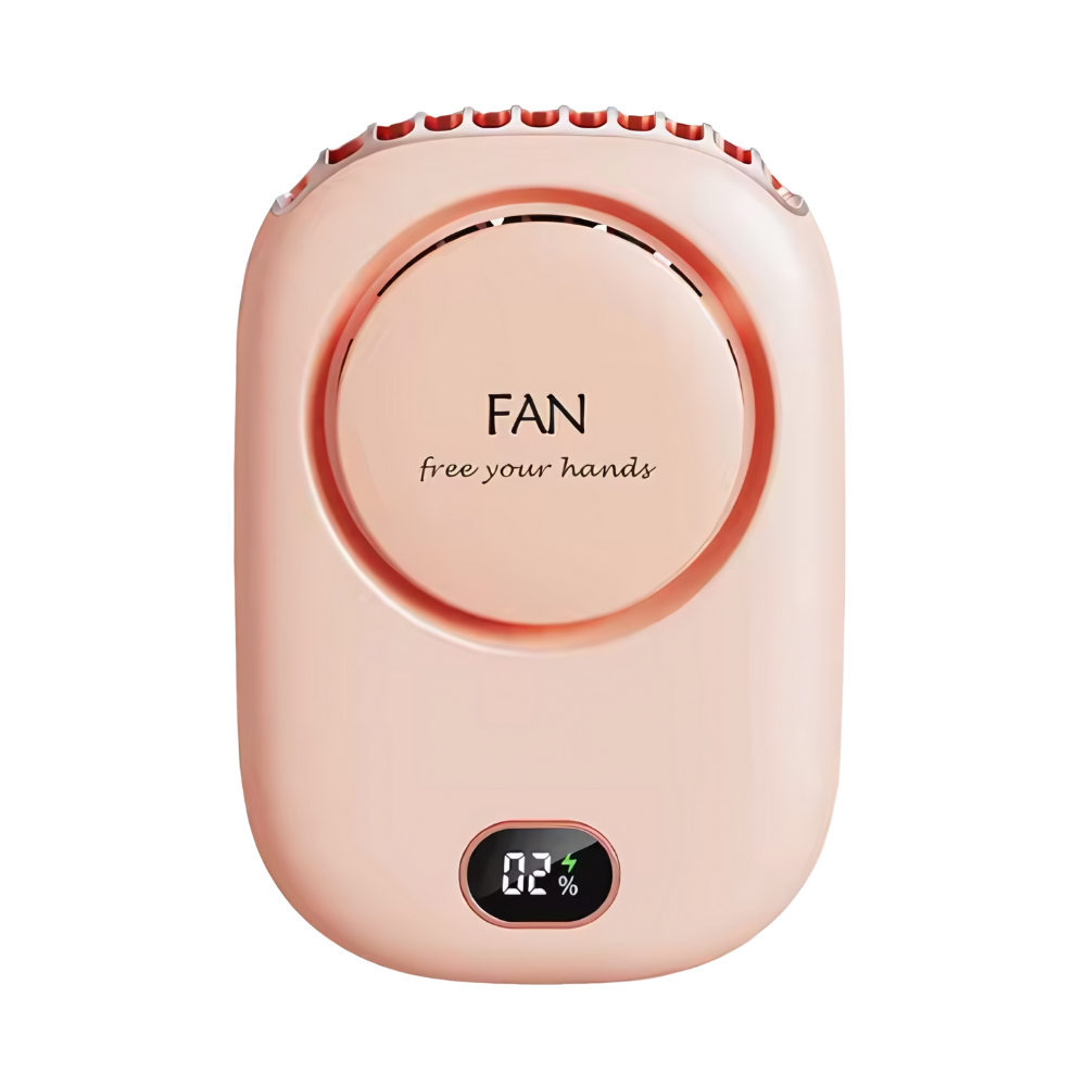 Ventilador portátil sin aspas para cuello

 -Rosa - Ozerty