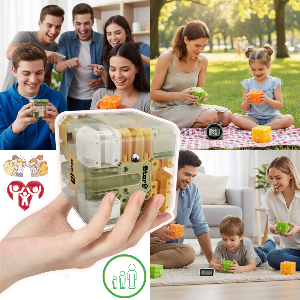 Cubo laberinto Desarrollador cerebral - Ozerty