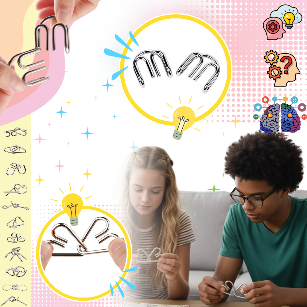 Rompecabezas Brain Tease Lock - Ozerty