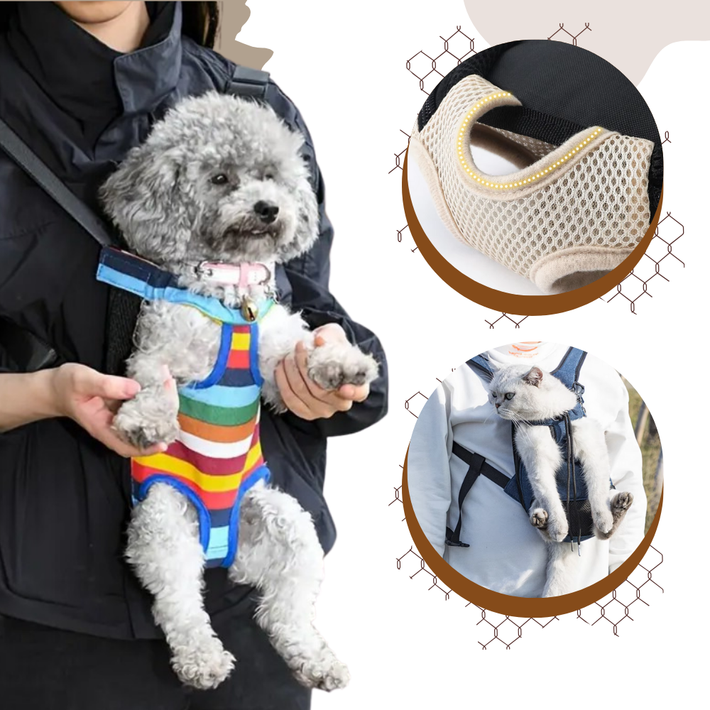 Mochila transportín para perros y gatos - Ozerty