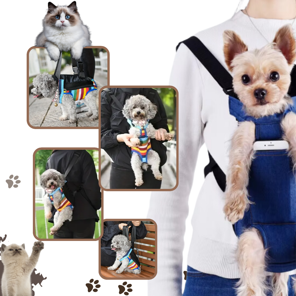 Mochila transportín para perros y gatos - Ozerty