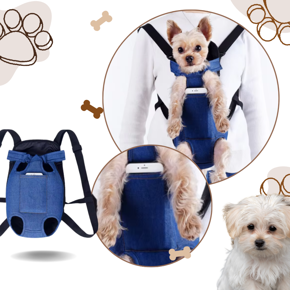 Mochila transportín para perros y gatos - Ozerty