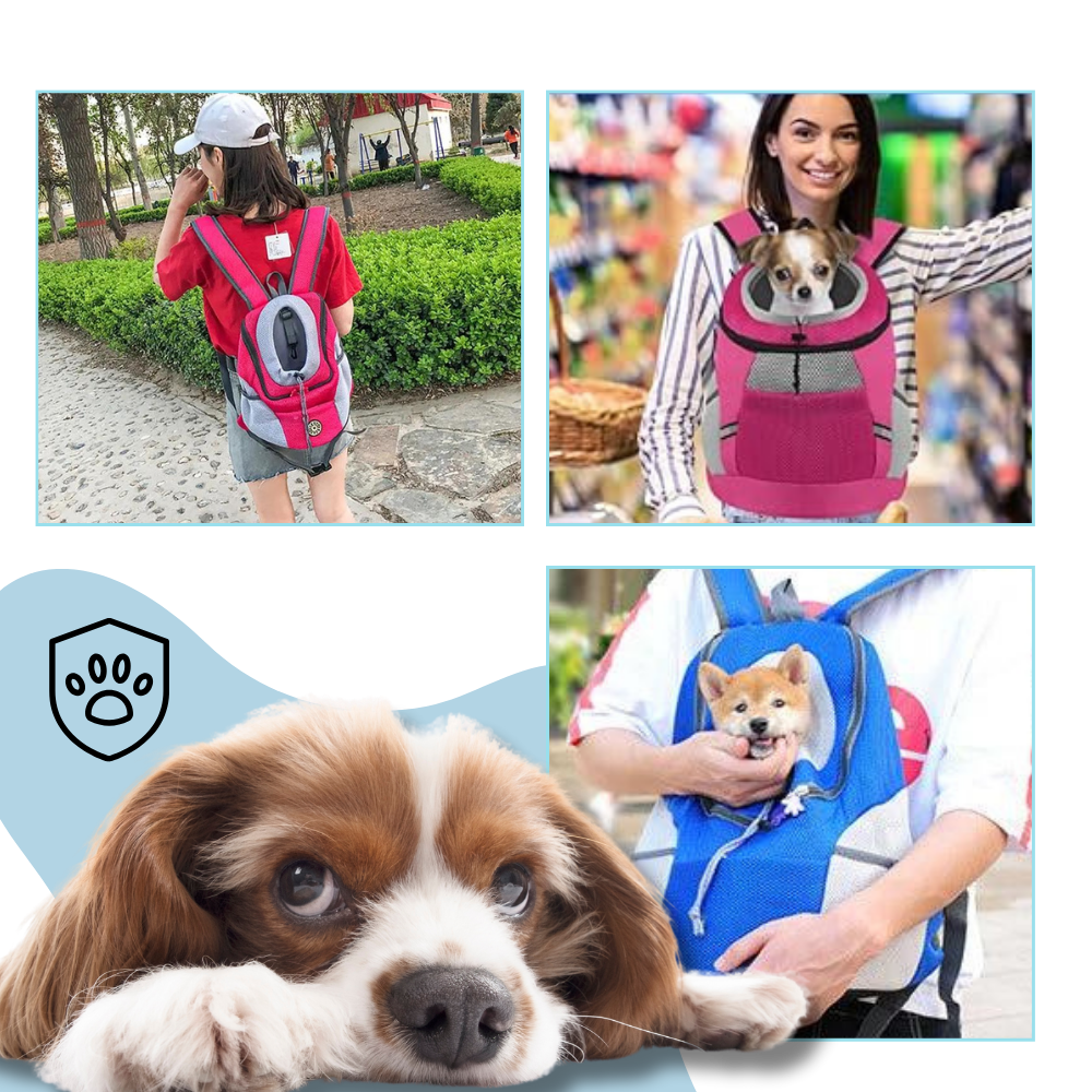 Mochila porta-perros transpirable - Ozerty