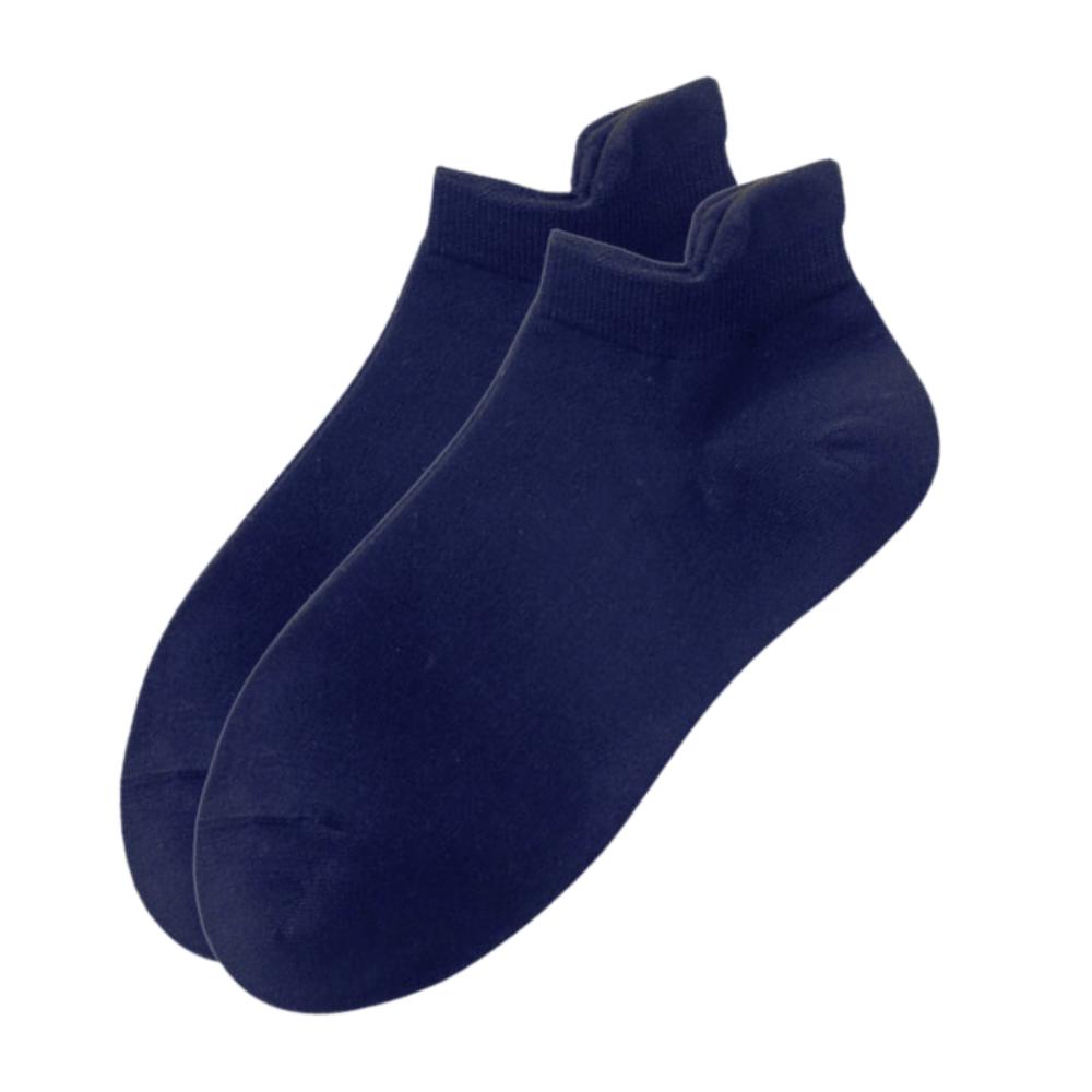Calcetines tobilleros transpirables para hombre que absorben la humedad


 -Azul oscuro/EU39-44/US5-9/UK4-8 - Ozerty