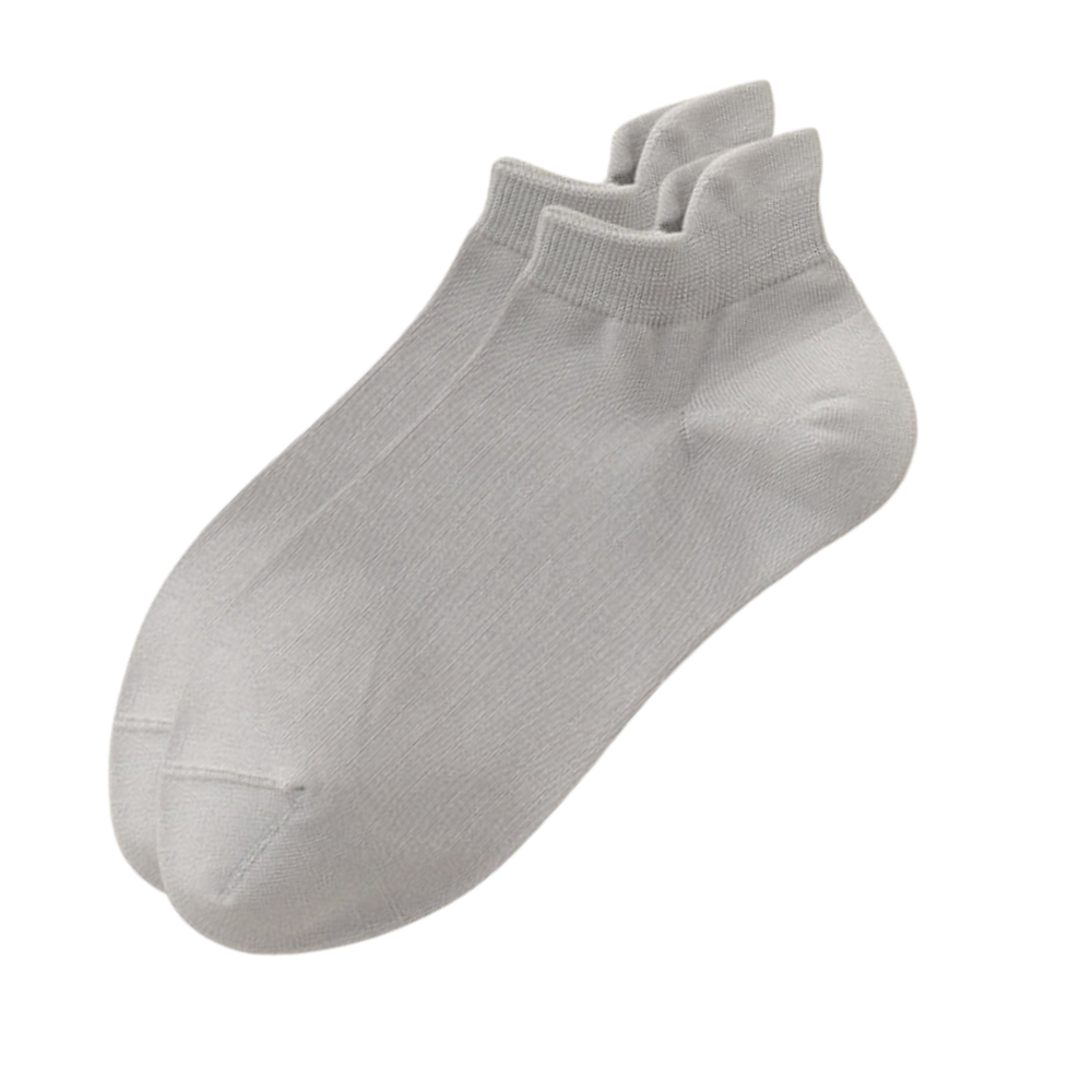 Calcetines tobilleros transpirables para hombre que absorben la humedad


 -Gris claro/EU39-44/US5-9/UK4-8 - Ozerty