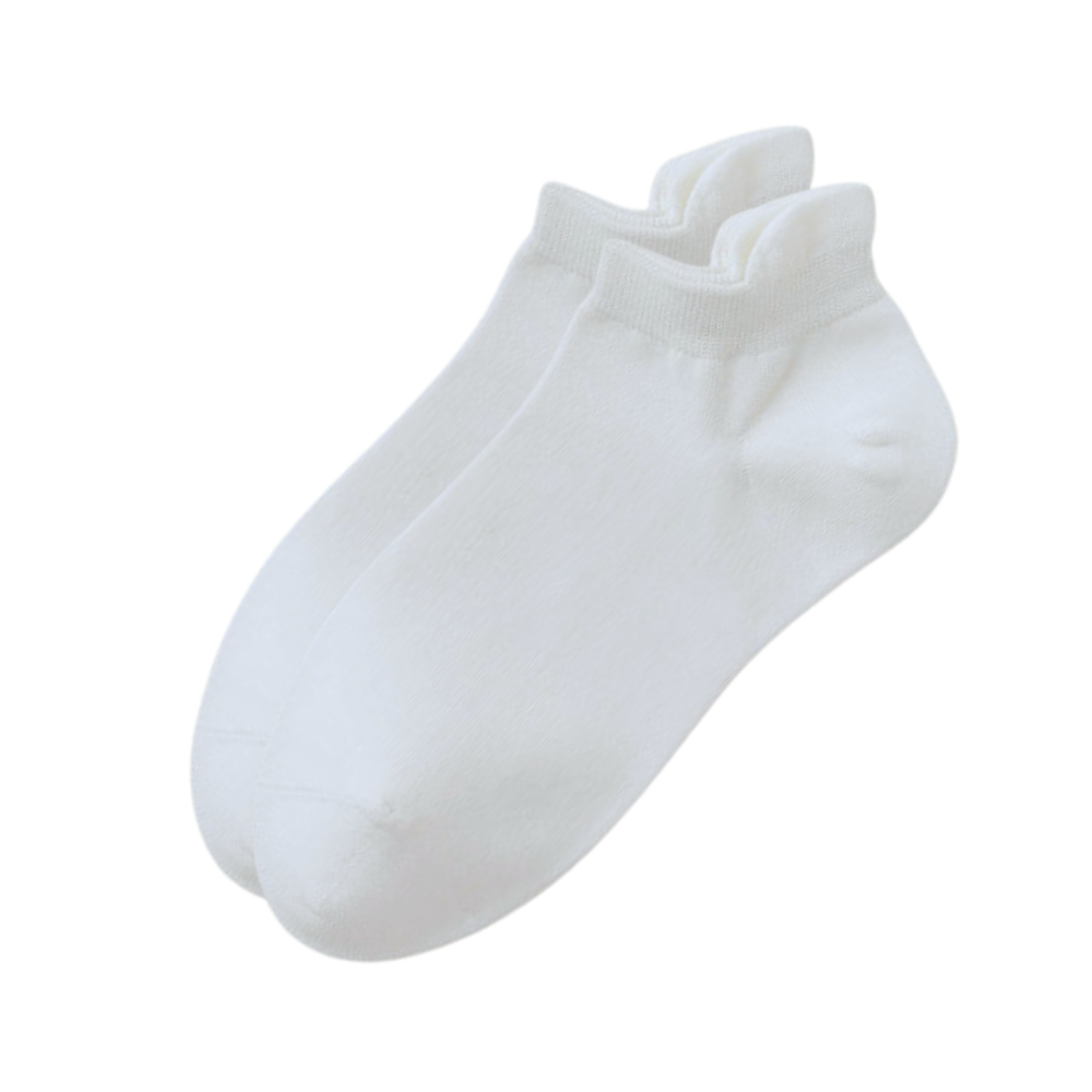 Calcetines tobilleros transpirables para hombre que absorben la humedad


 -Blanco/EU39-44/US5-9/UK4-8 - Ozerty