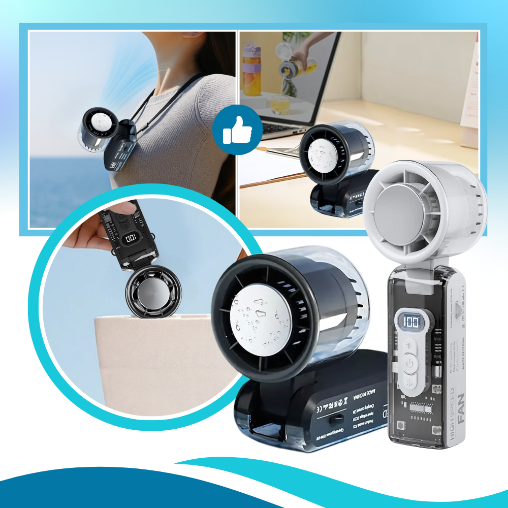 Mini ventilador con turbo - Ozerty