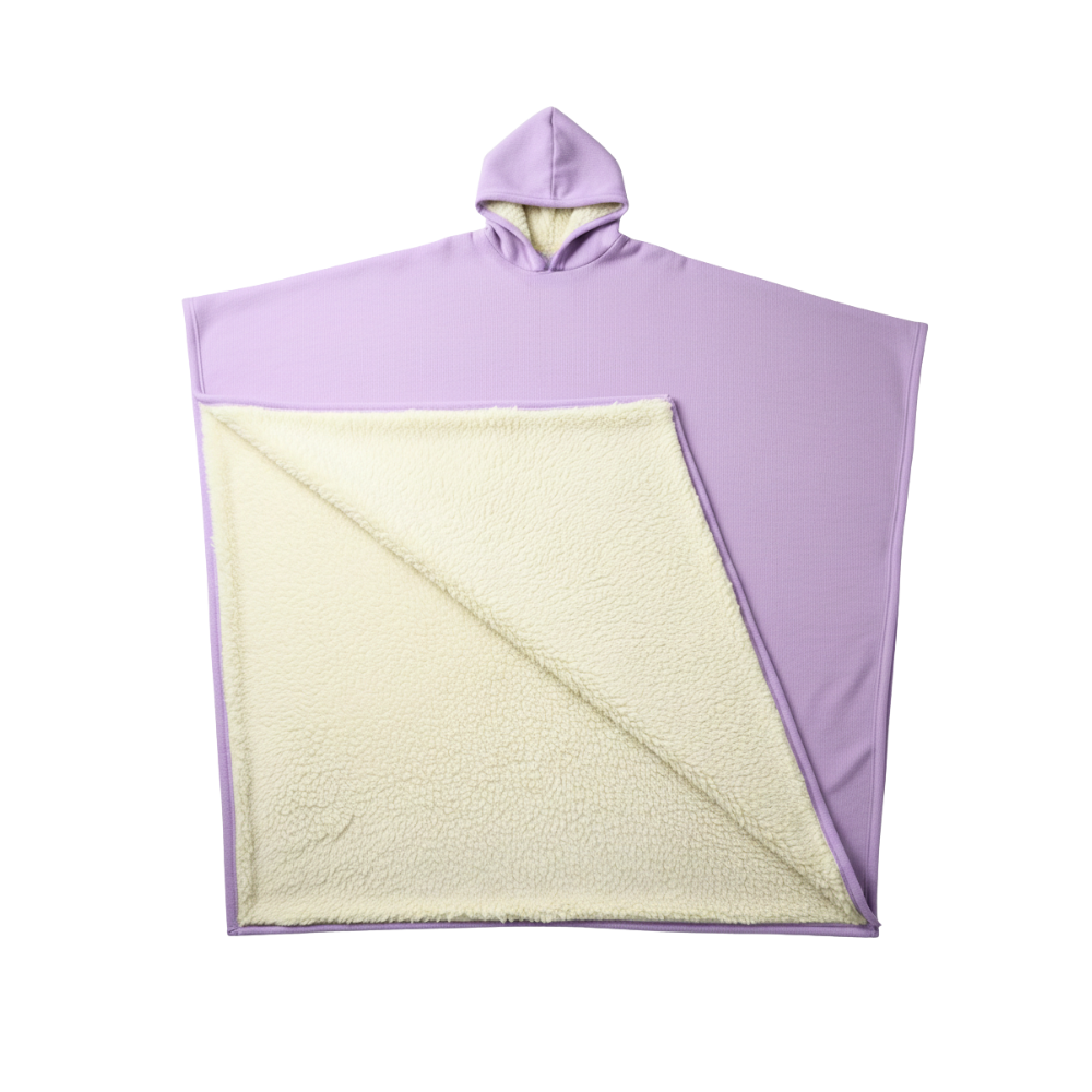 Sudadera con capucha y peso relajante -Lavanda - Ozerty