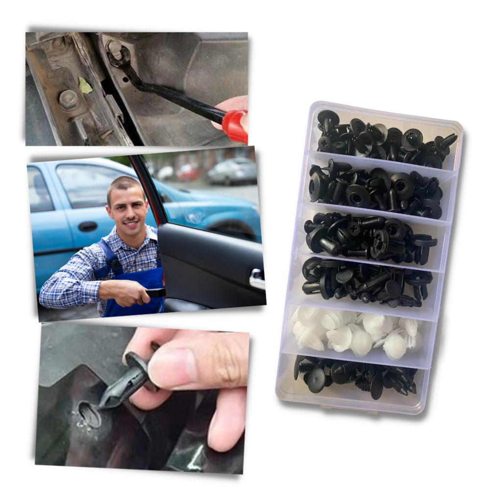 Set de clips para paneles de puerta de coche

 - Ozerty