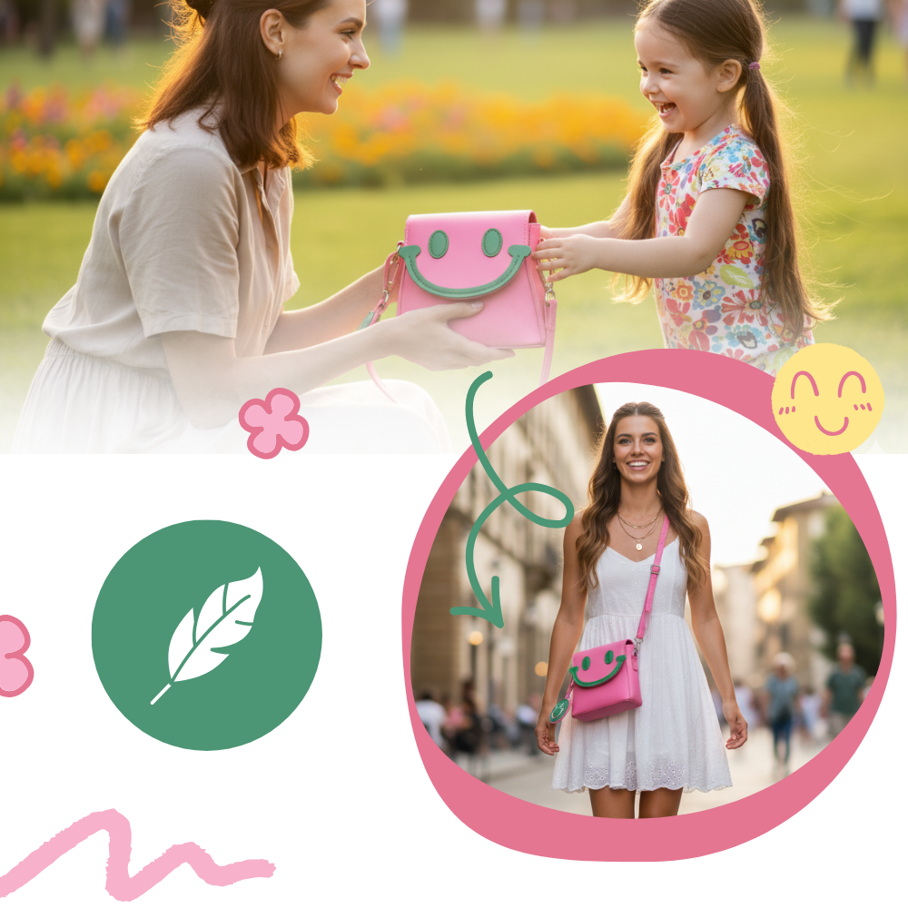 Bolso bandolera Cheerful Smile - Ozerty