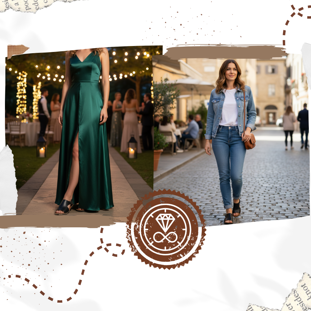 Sandalias ortopédicas vintage elegantes - Ozerty