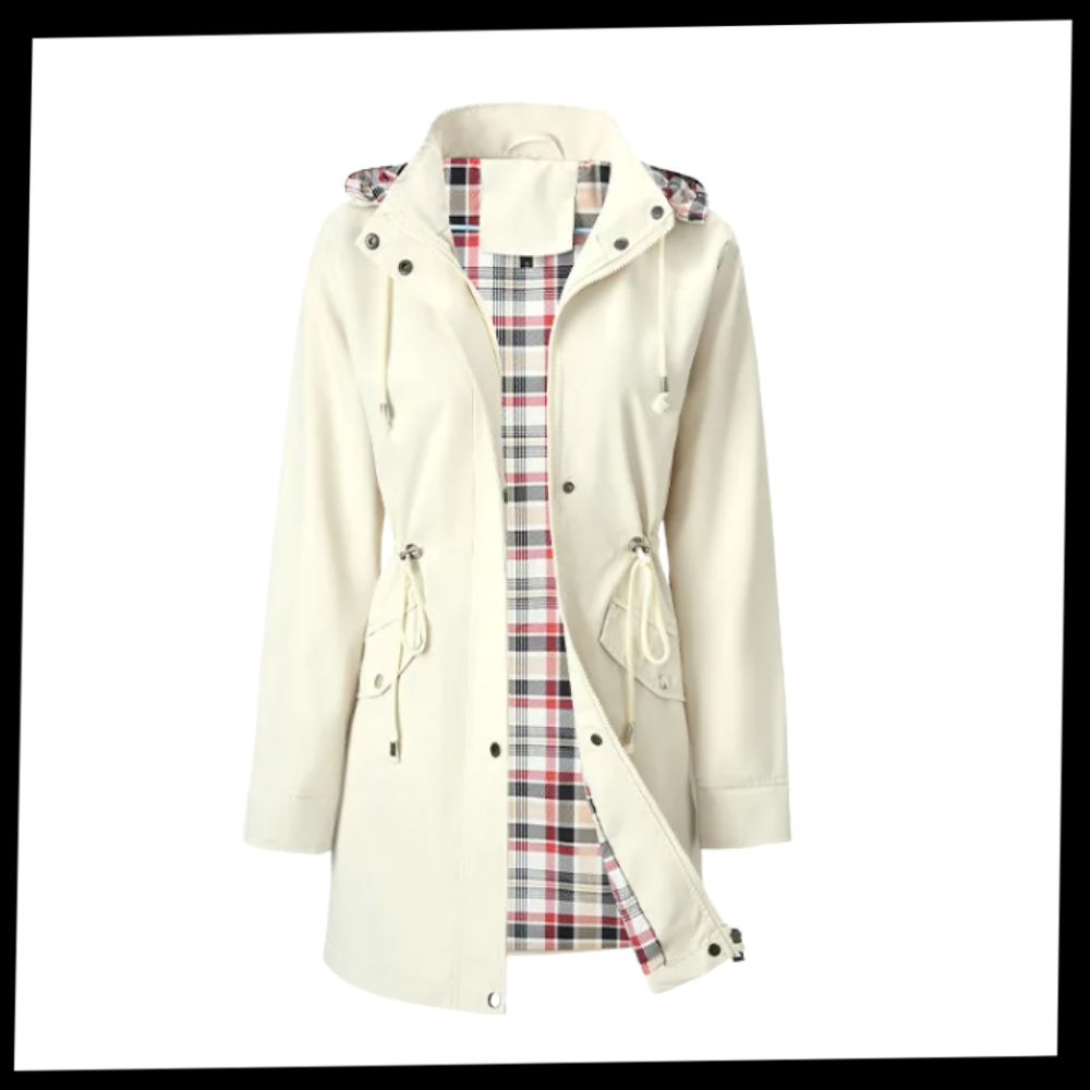 Elegante gabardina impermeable - Ozerty