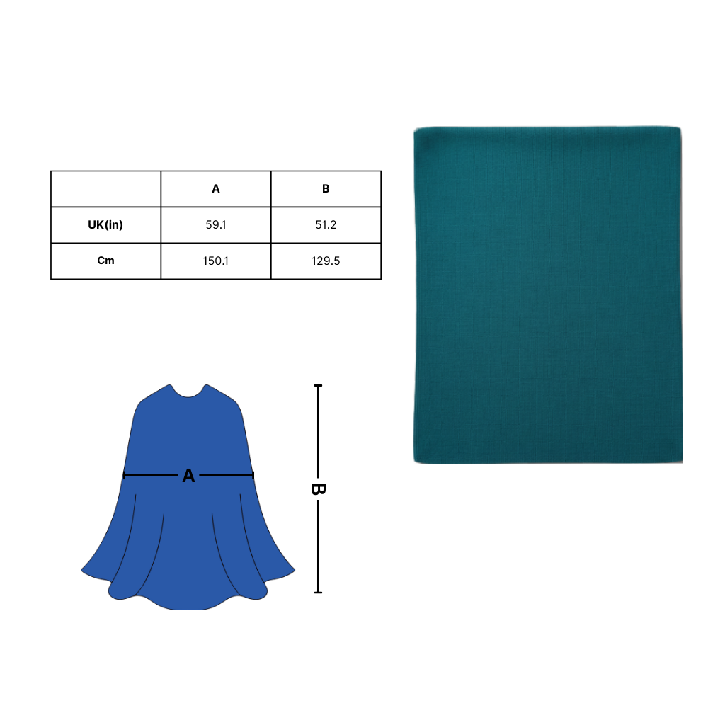 Poncho de punto elegante para mujer - Ozerty