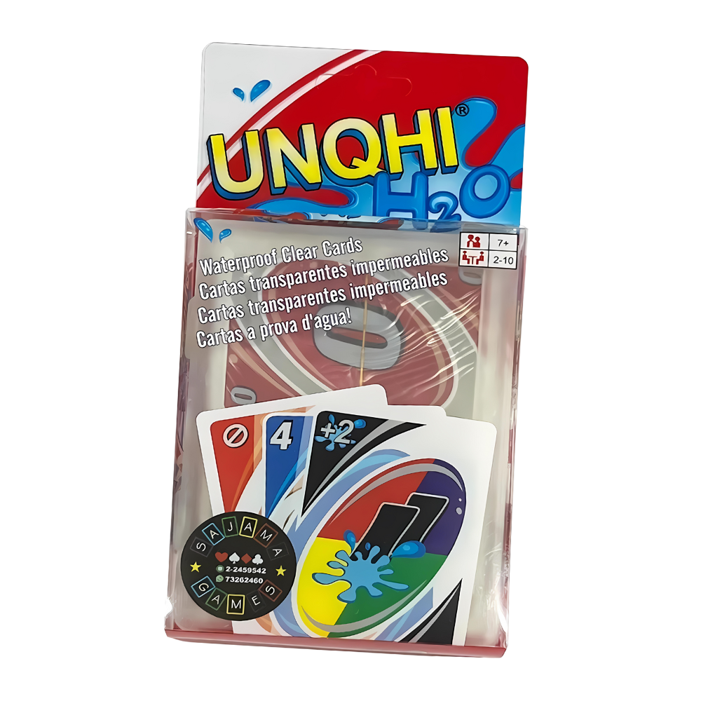 UNO versión clásica con cartas impermeables - Ozerty