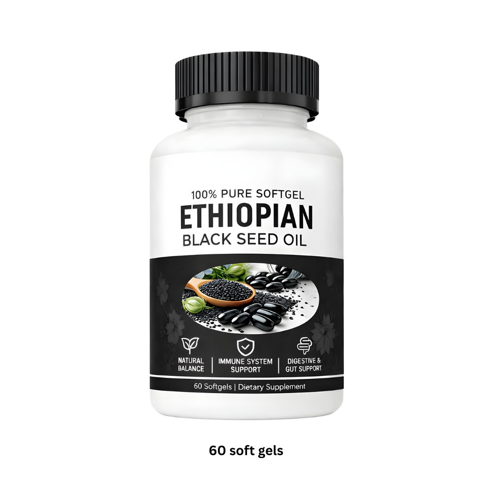 Cápsulas de aceite de semilla negra prensado en frío - Ozerty