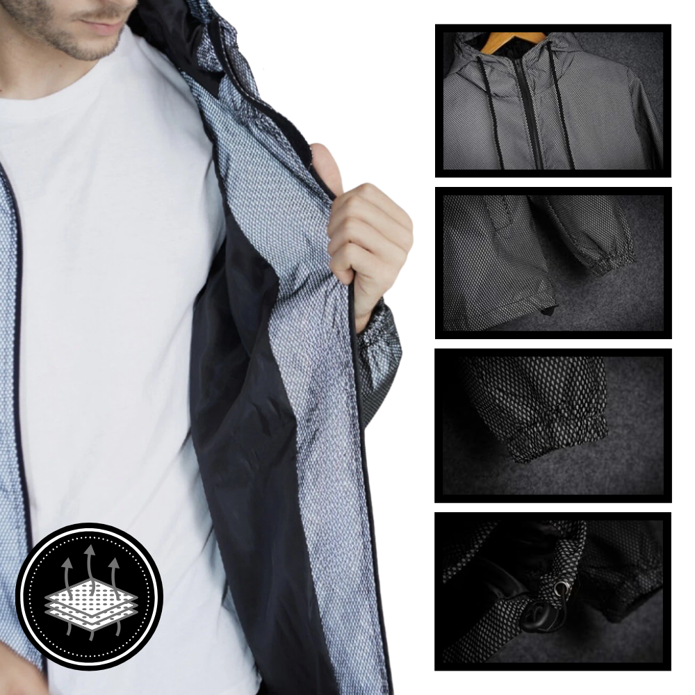 Chaqueta con capucha que cambia de color - Ozerty